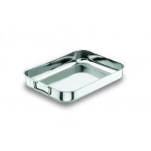 Rustidera horno asas abatibles Inoxidable 18% Cr de Lacor
