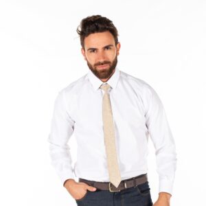 Corbata hostelería con nudo de pala estrecha ARPILLERA