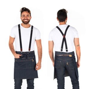 Tirantes elásticos hosteleria 30 MM UNISEX (4 PINZAS)