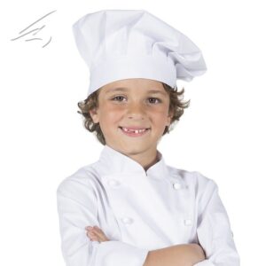 GORRO CHEF INFANTIL BLANCO
