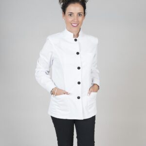 Blusa blanca mujer MAO manga larga