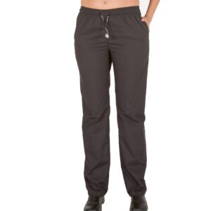 PANTALON COCINA UNISEX GOMA+CORDON EXTERIOR POPELIN