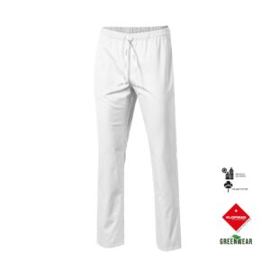 PANTALON UNISEX CON GOMA Y CORDON TEJIDO RECICLADO Y ORGANICO KLOPMAN