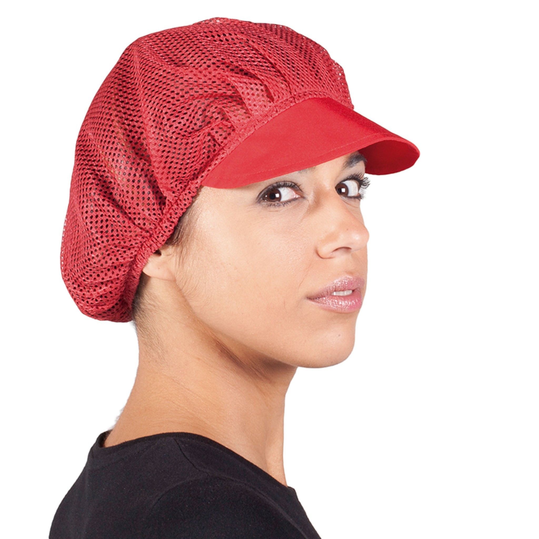 GORRA MUJER REJILLA Y VISERA COLOR (PACK 10) GORRA MUJER REJILLA Y VISERA COLOR (PACK 10)