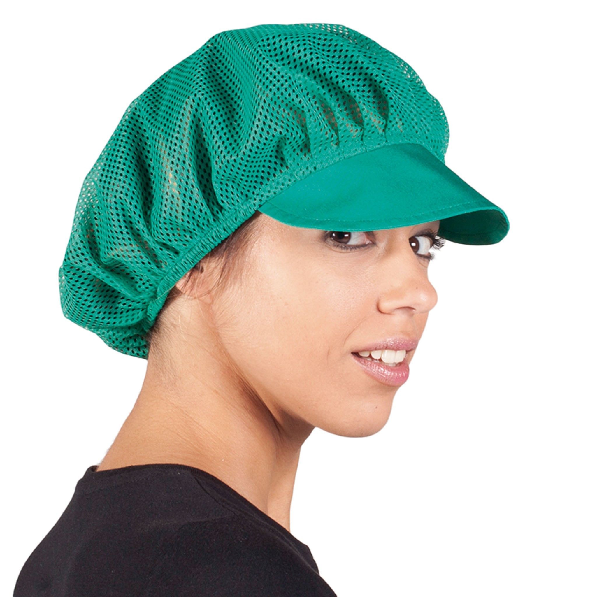 GORRA MUJER REJILLA Y VISERA COLOR (PACK 10) GORRA MUJER REJILLA Y VISERA COLOR (PACK 10)