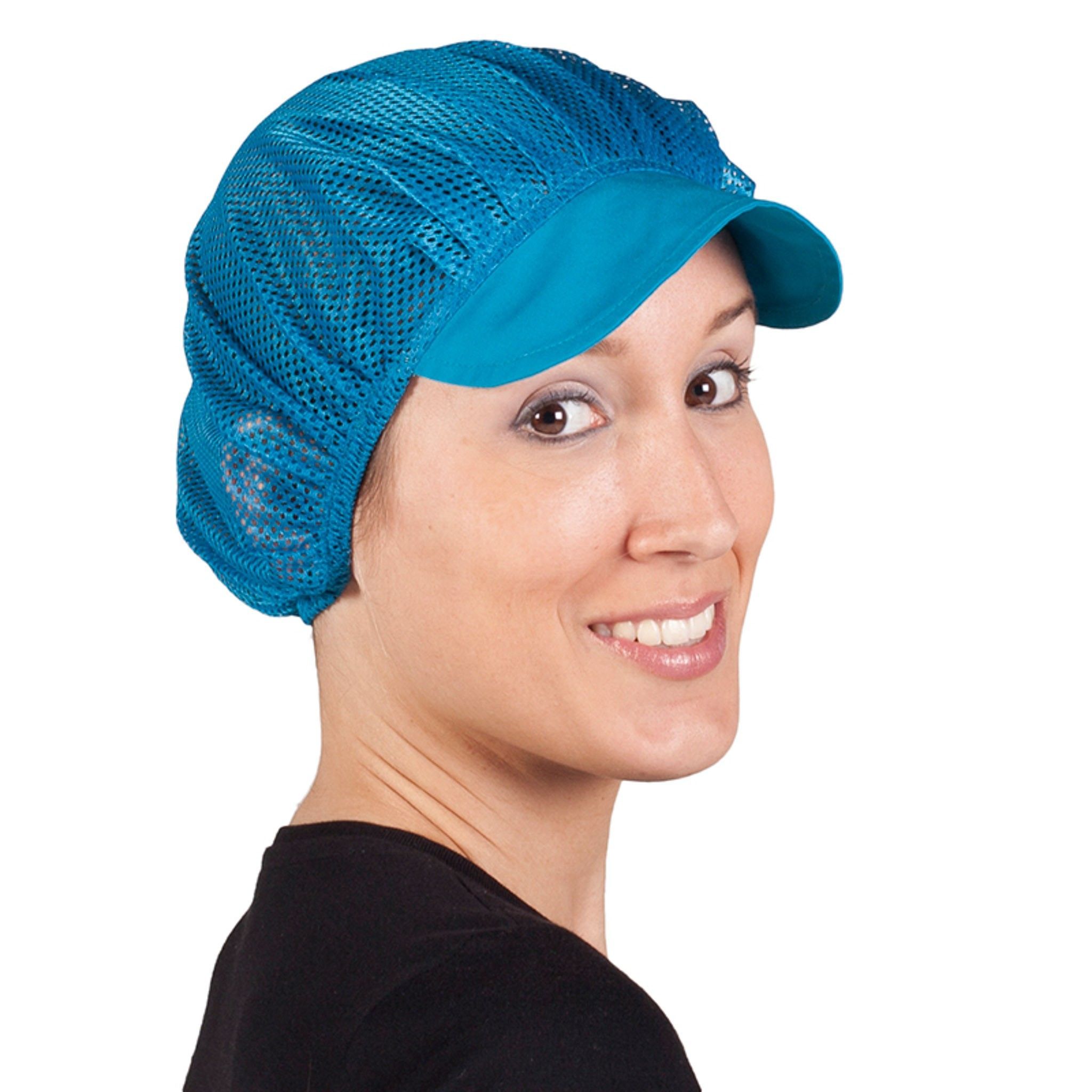 GORRA MUJER REJILLA Y VISERA COLOR (PACK 10) GORRA MUJER REJILLA Y VISERA COLOR (PACK 10)