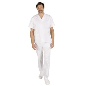 CONJUNTO SANITARIO UNISEX PICO SATGA BLANCA
