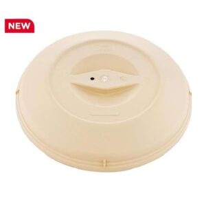 TAPA MINERAL CUPULA PLATO LLANO 23 CM
