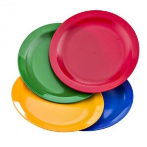 PLATO LLANO 23 CM COLOR POLICARBONATO