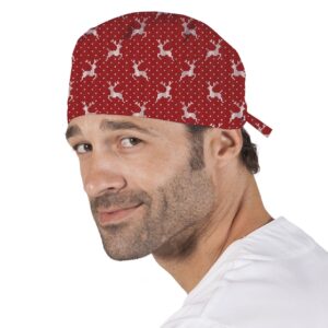 GORRO CIRUJANO ESTAMPADO TIRAS AJUSTE