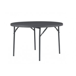 Mesa redonda plegable de 122 cm