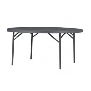 Mesa redonda plegable de 160 cm