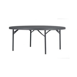 Mesa redonda plegable de 180 cm