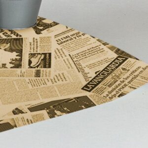 Papel antigrasa natural PRENSA 30x38 35 gr 3000 unidades