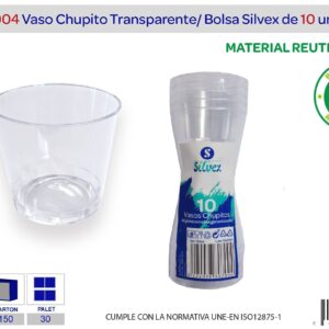 VASO CHUPITO PLASTICO 50 CC