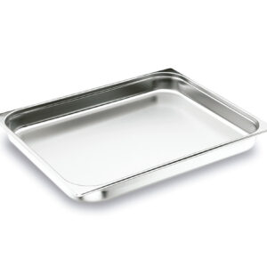 Cubeta gastronorm 2/1 inoxidable de Lacor