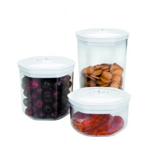 SET 3 BOTES VACIO HOGAR 0,7-1,4-2,0 L. DE LACOR