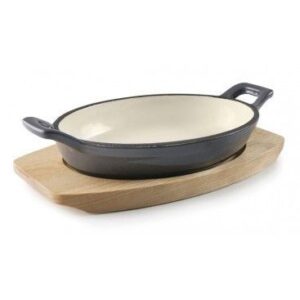 CACEROLA OVAL MAGMA GREY DE LACOR