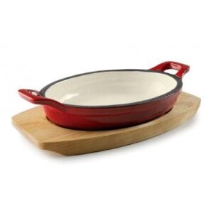 CACEROLA OVAL MAGMA RED DE LACOR