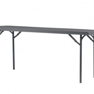 Mesa plegable con sitema de union longitudinal de 183 cm