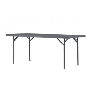 Mesa plegable rectangular de 182x91x74 cm