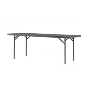 Mesa plegable rectangular de 198x91x74 cm