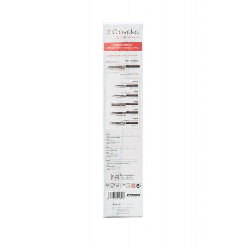 Cuchillo hoja ancha OSAKA SANTOKU 18 CM Cuchillo hoja ancha OSAKA SANTOKU 18 CM