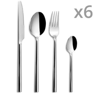 Cuberteria 24 PIEZAS OSLO ECO 7 mm (sin níquel)
