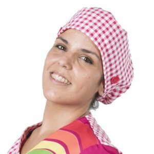 GORRO CON GOMA ANTIBACTERIANO ARCOIRIS