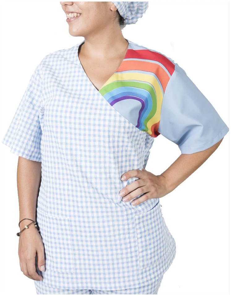 Mefer P Blusa antibacteriana ARCOIRIS - Mefer Cooking