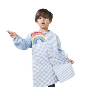 BABI CON BOTONES ANTIBACTERIANO ARCOIRIS