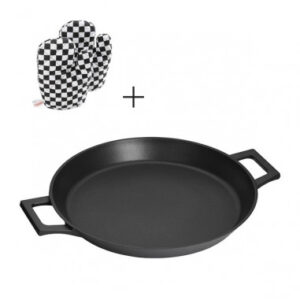 Paellera antiadherente Absolut Black de Inoxibar