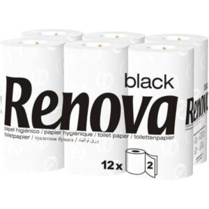 Papel higiénico Renova Black 48 rollos