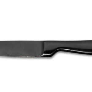 CUCHILLO CHULETERO K6 BOJ SATIN PVD GUNMETAL 6 UNIDADES