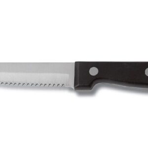 SET CUCHILLO Y TENEDOR CHULETERO NEGRO