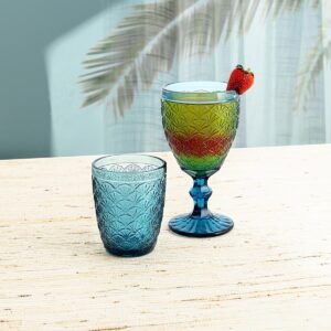 Copas relieve azul de 30 cl BLUE MOON de BIDASOA