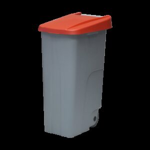 CONTENEDOR RECICLO 110 L. TAPA CERRADA