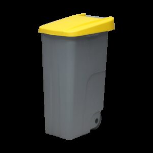 CONTENEDOR RECICLO 85 L. TAPA CERRADA