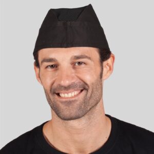 Gorro alimentación unisex sarga a color (PACK 6)