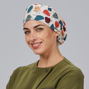 Gorro cirujano estampado goma