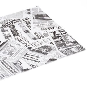 Papel antigrasa blanco PRENSA 30x30 35 gr 3000 unidades