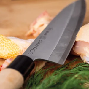 Cuchillo profesional Nipón DEBA 21 cm 3 claveles