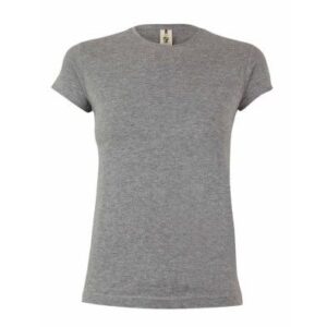 Camiseta mujer Coral manga corta algodón 150 gramos