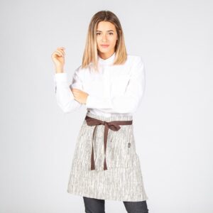 Delantal sin peto tejido marmolado 50x68