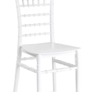 Silla horeca TIFFANY blanca