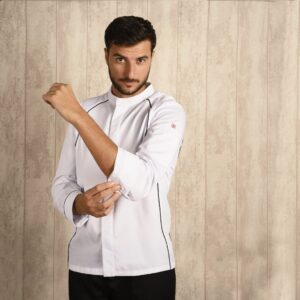 Chaqueta de cocinero unisex APIS
