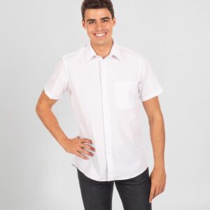Camisa hombre camarero económica manga corta