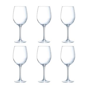 Juego de 6 copas vino 58cl vidrio Ara ECO Luminarc
