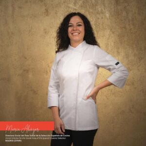 Chaqueta de cocina mujer GALATEA