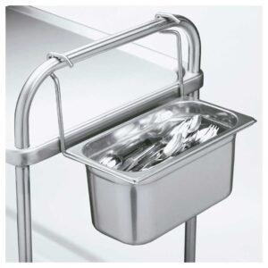 Soporte recipiente Gastronorm para carro de servicio